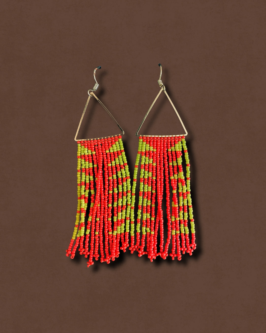 Triangle Frame – Fire Fringe
