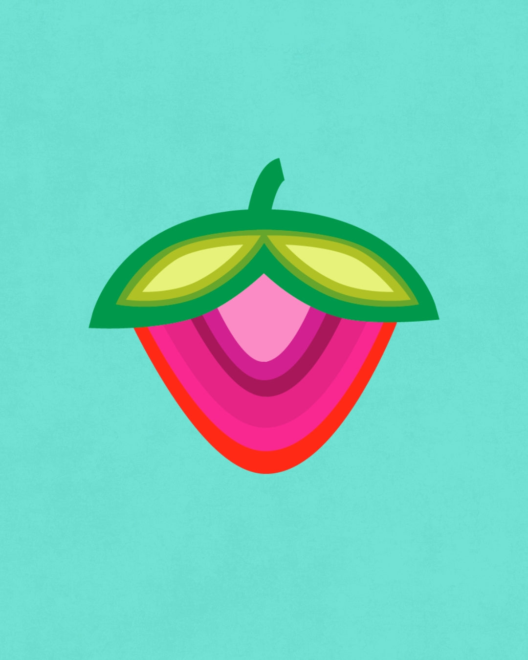 Strawberry Sticker