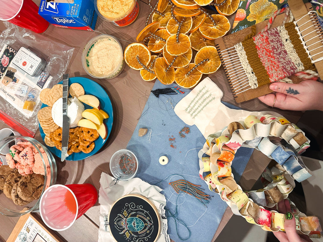 The Magic of the Circle: Reflecting on our First Winter Craft Circle in Bend