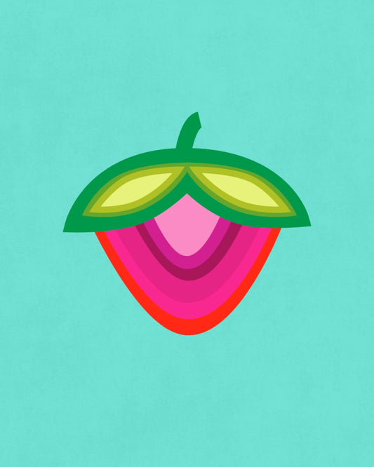 Strawberry Sticker