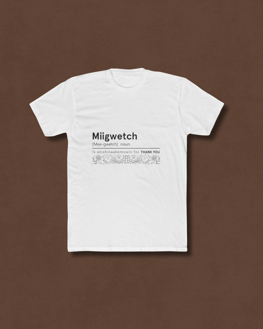 Unisex Cotton Crew Tee