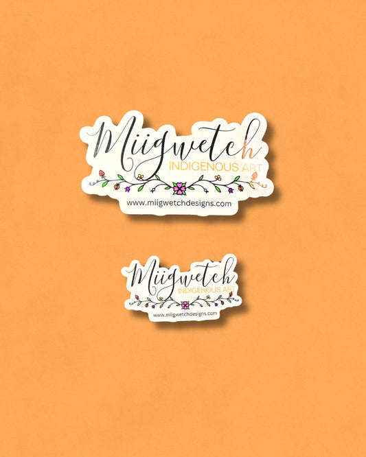 Miigwetch Designs Sticker