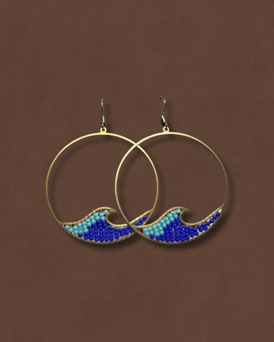 Circle Frame - Sea Wave